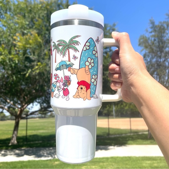 Disney Other - Custom Disney Winnie the Pooh Brand new 40 oz double wall stainless travel tumbl